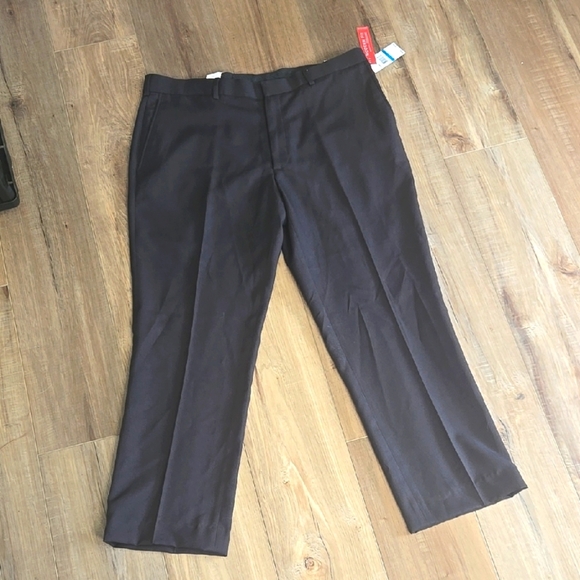 Perry Ellis 36 By 32 Men's Black Dress Pants - Picture 1 of 8